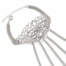 Gothic Five Finger Armor Nails Mittens Bracelet - ArtGalleryZen