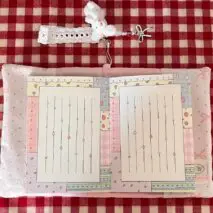 Handmade Pudding Dessert A6 B6 A5 Fabric Book Cover - ArtGalleryZen