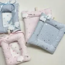 Handmade Wing Star Fabric Photocard Holder Keychain Kpop Card Display - ArtGalleryZen