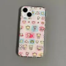 Kawaii Colorful Rilakkuma iPhone Case - ArtGalleryZen