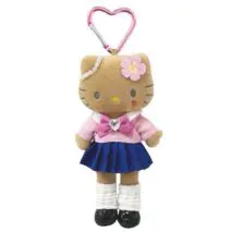 Kawaii Fairy Hello Kitty School Uniform Plush Keychain Doll - ArtGalleryZen