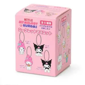 Kawaii Flocked Anime Characters Keychain Doll Blind Box - ArtGalleryZen