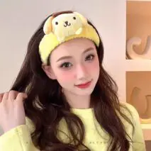 Kawaii Spa Makeup Face Wash Plush Headband - ArtGalleryZen
