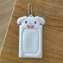 Kawaii Sugarbunnies Kpop Keychain Photocard Holder - ArtGalleryZen