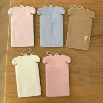 Kawaii Sugarbunnies Kpop Keychain Photocard Holder - ArtGalleryZen