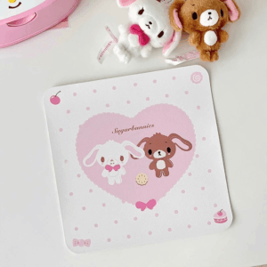 Kawaii Sugarbunnies Mouse Pad - ArtGalleryZen