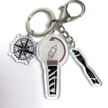 Kpop Idol Group Mini Lightstick Acrylic Keychain - ArtGalleryZen