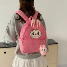 Labubu Plush Backpack Bag - ArtGalleryZen