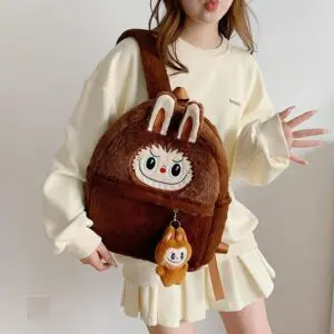 Labubu Plush Backpack Bag - ArtGalleryZen