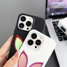 Marvel Spider-Man Laser Couple iPhone Case - ArtGalleryZen