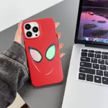 Marvel Spider-Man Laser Couple iPhone Case - ArtGalleryZen