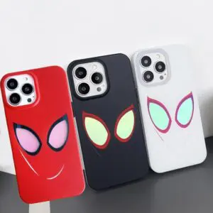 Marvel Spider-Man Laser Couple iPhone Case - ArtGalleryZen
