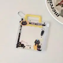 Mini Handbag Photocard Holder Keychain - Chic PVC Card Display Bag - ArtGalleryZen