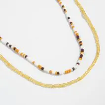 Minimalist 2pc Seed Beaded Belly Chain Set - ArtGalleryZen