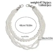 Minimalist Layering Pearl Trouser Chain - ArtGalleryZen