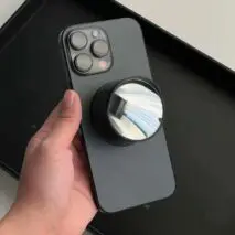 Mini Road Mirror Magnetic Phone Stand - ArtGalleryZen
