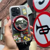Mini Road Mirror Magnetic Phone Stand - ArtGalleryZen