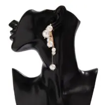 Newly Dangling Tassel Pearl Earrings - ArtGalleryZen