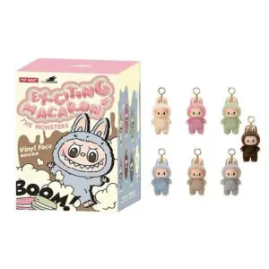 Pop Mart Labubu The Monsters Plush Keychain Doll Random Blind Box - ArtGalleryZen