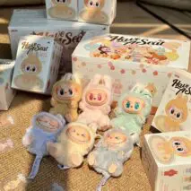 Pop Mart Labubu The Monsters Plush Keychain Doll Random Blind Box - ArtGalleryZen