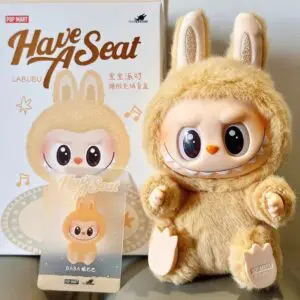 Pop Mart Labubu The Monsters Plush Keychain Doll Random Blind Box - ArtGalleryZen