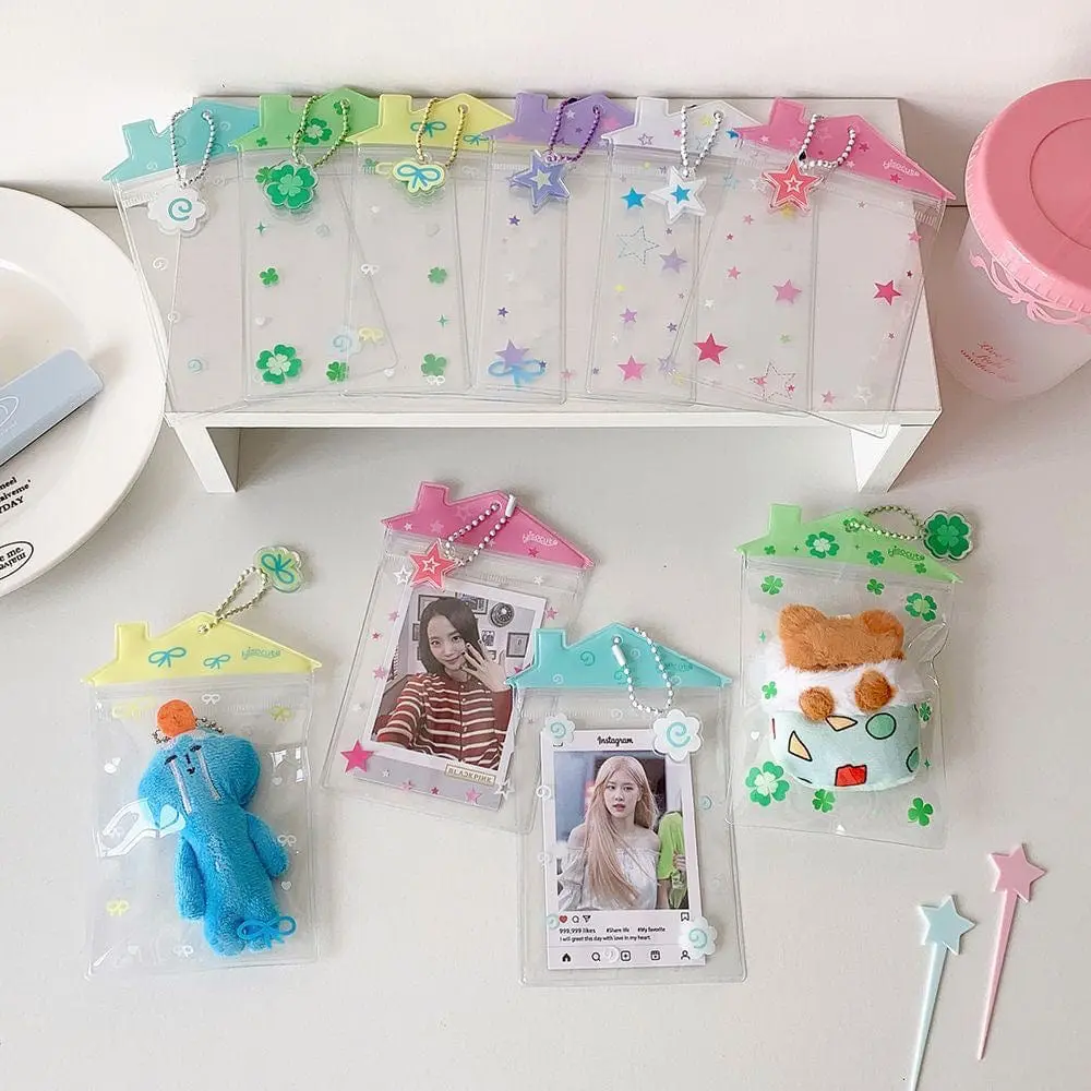 Star House Candy Bag Kpop Keychain Photocard Holder - ArtGalleryZen