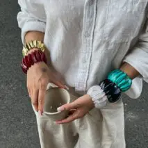 Stylish Chunky Irregular Resin Bangle Bracelet - ArtGalleryZen