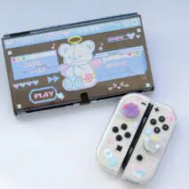 Sweet Bear Angel Split Nintendo Switch Case - ArtGalleryZen