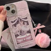 Sweet Dancing Ballet Princess iPhone Case With Accessories - ArtGalleryZen