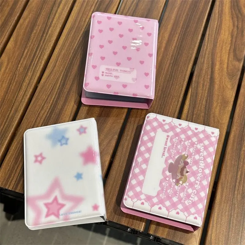 Sweet Heart Star Kpop 3 Inch Mini Photocard Album - ArtGalleryZen