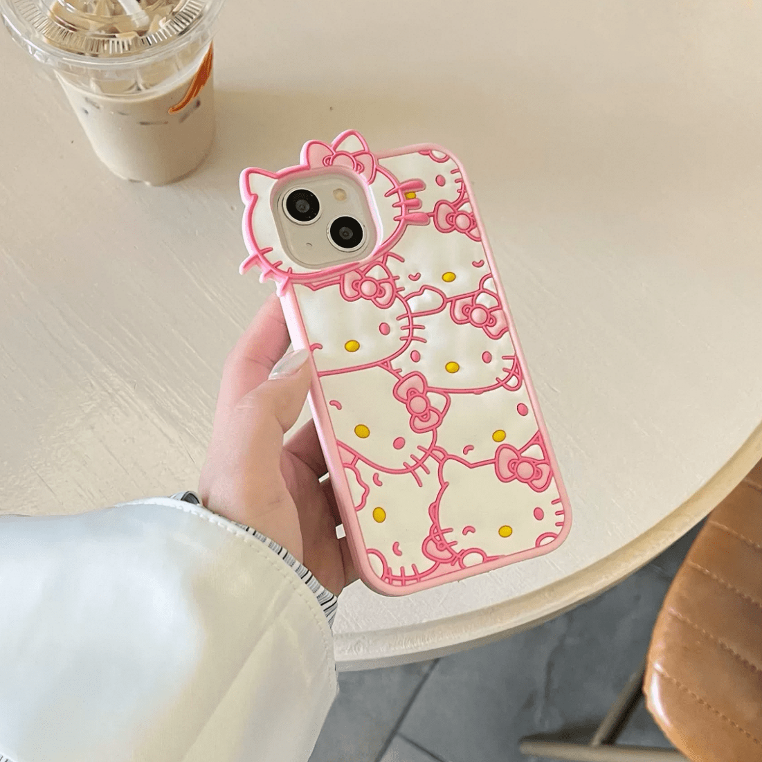 Sweet Hello Kitty Silicone iPhone Case - ArtGalleryZen