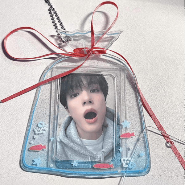 Clear Aquarium Bowl Photocard Holder Candy Bag | ArtGalleryZen