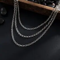 Trendy Layered Hollow Star Pendant Trouser Chain - ArtGalleryZen
