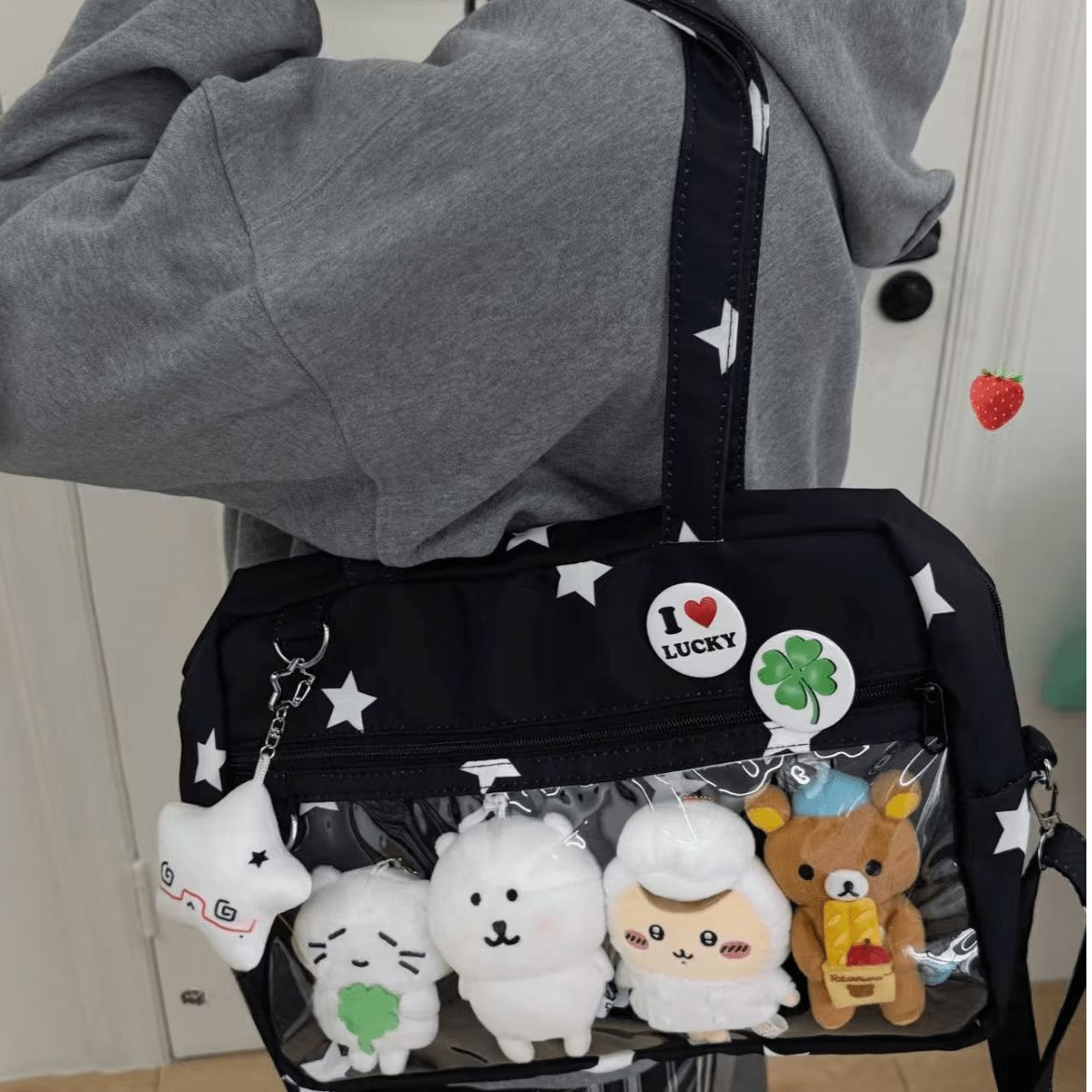 Y2K Star Kpop Fan Display Shoulder Crossbody Bag - ArtGalleryZen