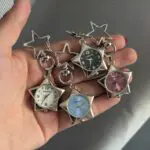 Y2K Star Keychain Watch Pendant