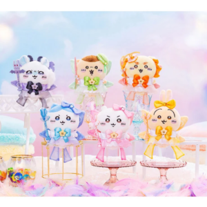 Adorable Chiikawa Super Magical Charge Mascot Plush Keychain