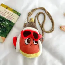 Kawaii Twinkle Twinkle Aviator Goggle Plush Crossbody Bag - Image 5