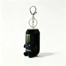 Cute Monster Energy Drink Can Plush Keychain - view 7