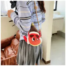 Kawaii Twinkle Twinkle Aviator Goggle Plush Crossbody Bag - Image 4