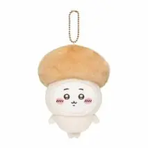 Cute Chiikawa Mushroom Plush Keychain - Image 5