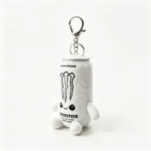 Cute Monster Energy Drink Can Plush Keychain - view 9