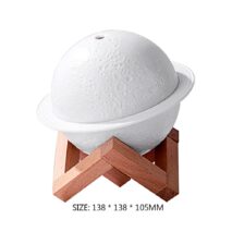 3D Moon Air Humidifier Night Light - ArtGalleryZen