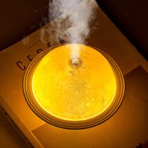 3D Moon Air Humidifier Night Light - ArtGalleryZen