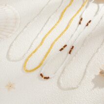4 Pcs Seed Beaded Waist Chain Set - ArtGalleryZen