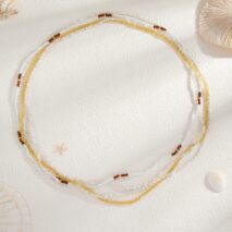 4 Pcs Seed Beaded Waist Chain Set - ArtGalleryZen