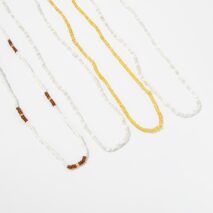 4 Pcs Seed Beaded Waist Chain Set - ArtGalleryZen