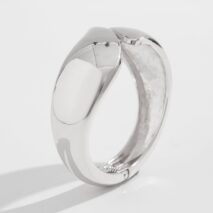 Abstract Waterdrop Glossy Bangle Bracelet - ArtGalleryZen
