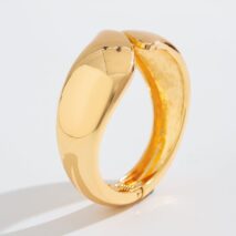 Abstract Waterdrop Glossy Bangle Bracelet - ArtGalleryZen