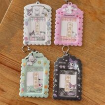 Adorable Sanrio Kpop Keychain Photocard Holder - ArtGalleryZen