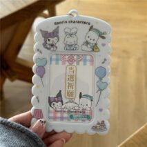 Adorable Sanrio Kpop Keychain Photocard Holder - ArtGalleryZen